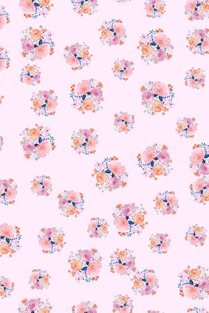 小碎花印花华亿平台图片