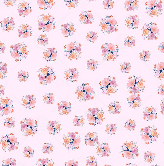 小碎花印花华亿平台图片