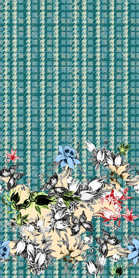 几何印花华亿平台图片