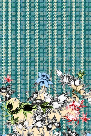 几何印花华亿平台图片