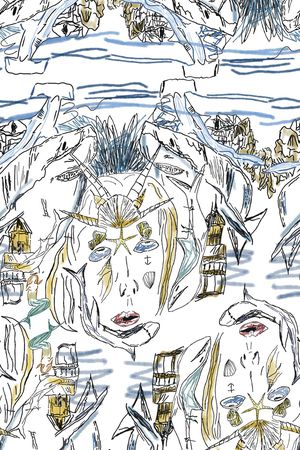 大牌风印花华亿平台图片