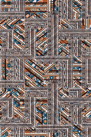 几何印花华亿平台图片