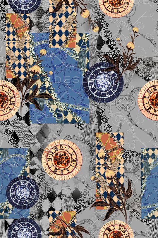 几何印花华亿平台图片