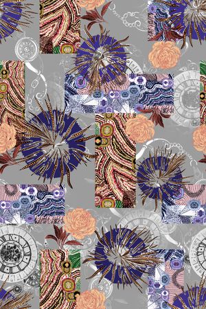 几何印花华亿平台图片