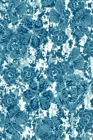 扎染华亿平台印花华亿平台图片