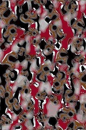 几何印花华亿平台图片