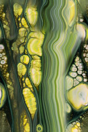 抽象花卉印花华亿平台图片