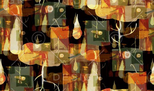 定位花印花华亿平台图片