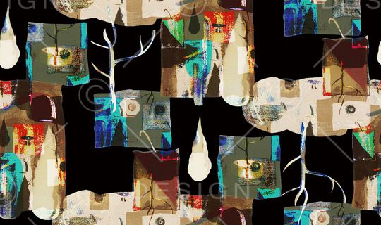 定位花印花华亿平台图片