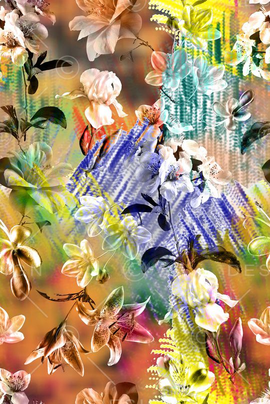 定位花印花华亿平台图片