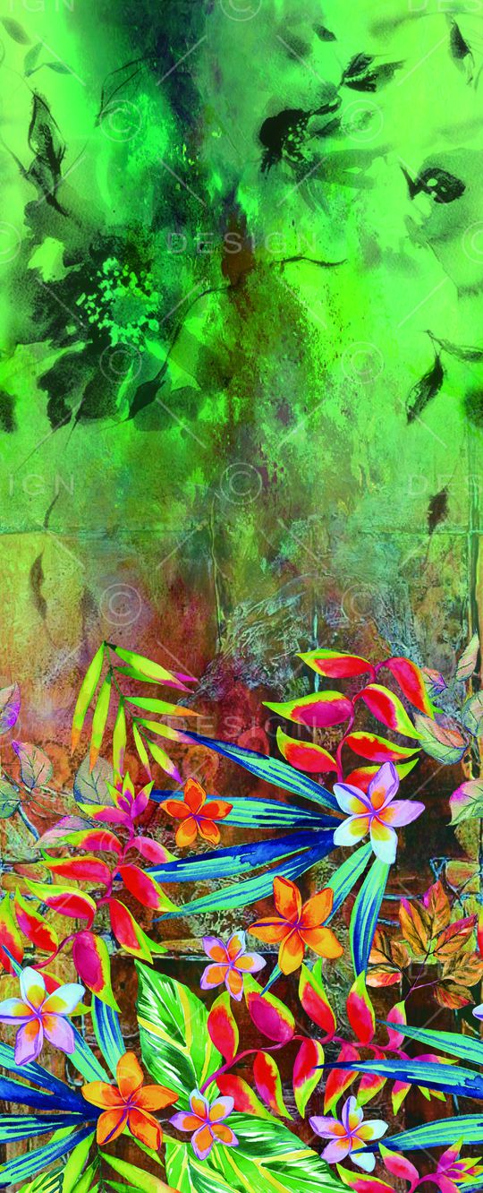 女装定位花印花华亿平台图片