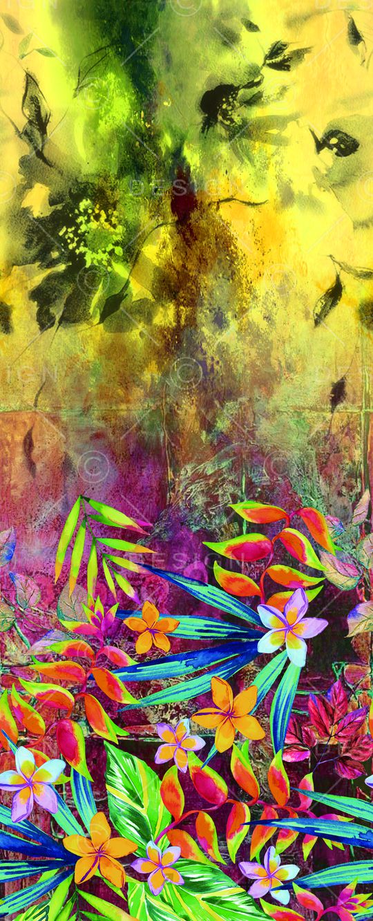 女装定位花印花华亿平台图片