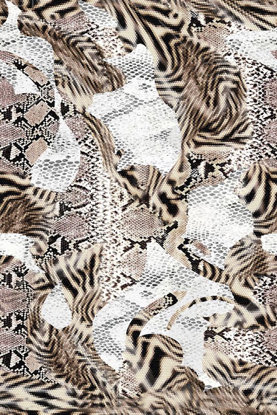 蛇纹印花华亿平台图片