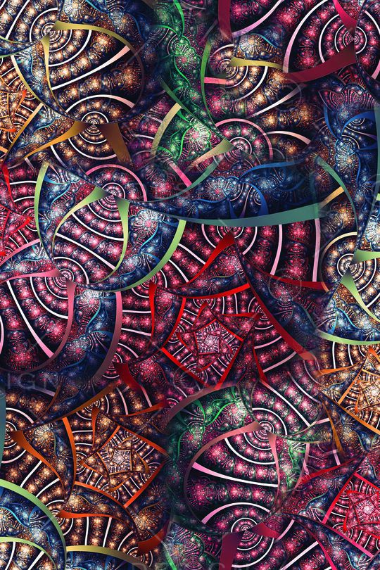 几何印花华亿平台图片