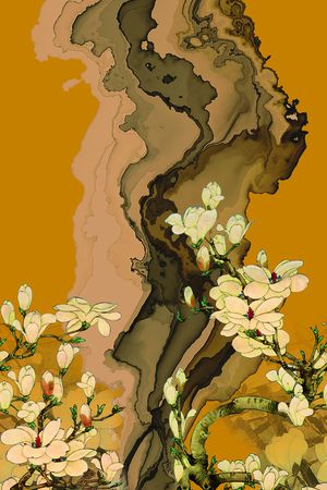 女装定位花印花华亿平台图片