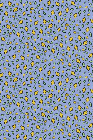 小雏菊印花华亿平台图片