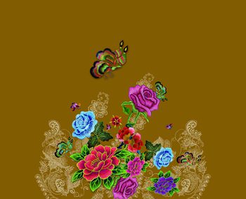 女装定位花印花华亿平台图片