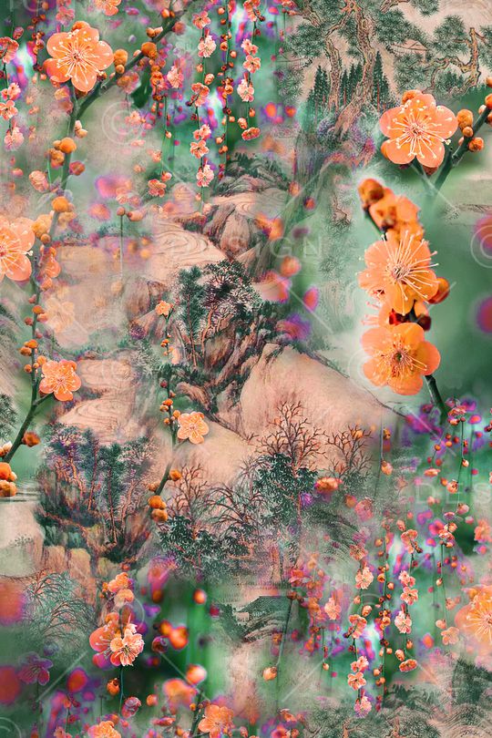 数码华亿平台印花华亿平台图片