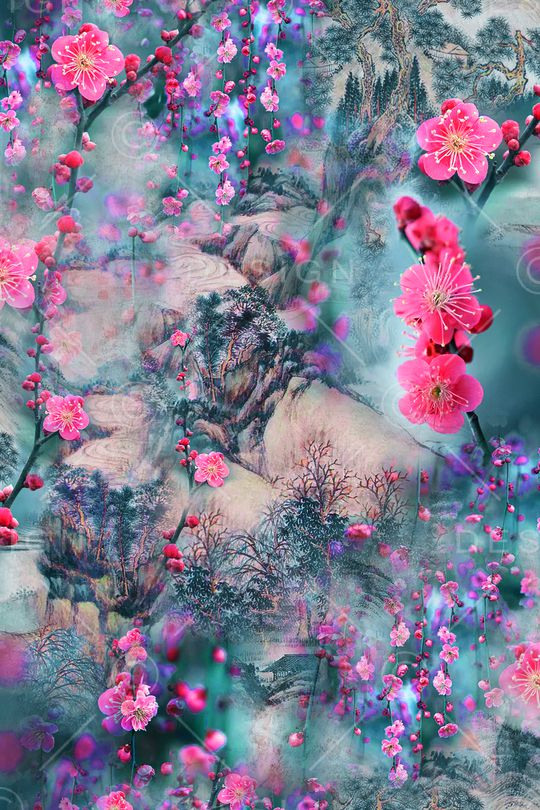 数码华亿平台印花华亿平台图片