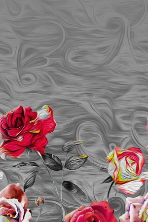 女装定位花印花华亿平台图片