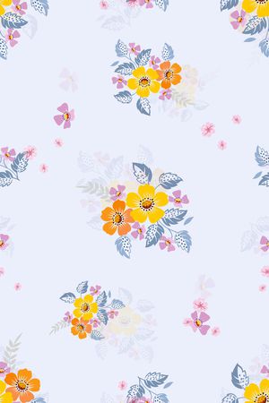 连衣裙印花华亿平台图片