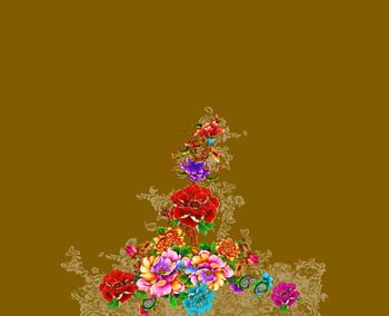 女装定位花印花华亿平台图片