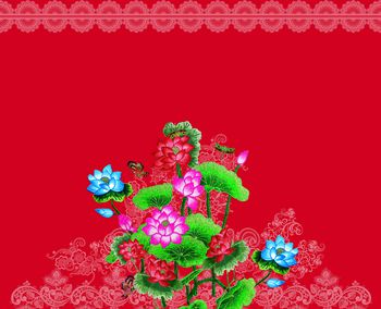 女装定位花印花华亿平台图片