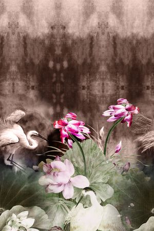 女装定位花印花华亿平台图片