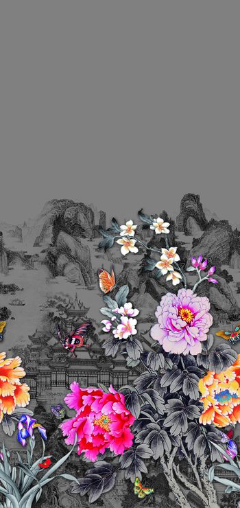 女装定位花印花华亿平台图片