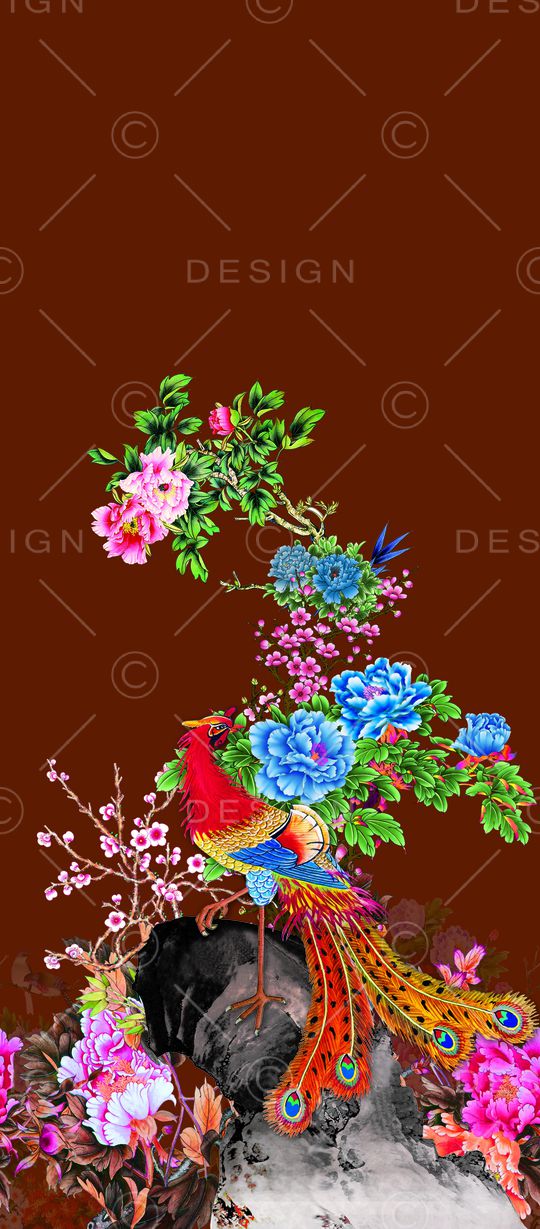 女装定位花印花华亿平台图片