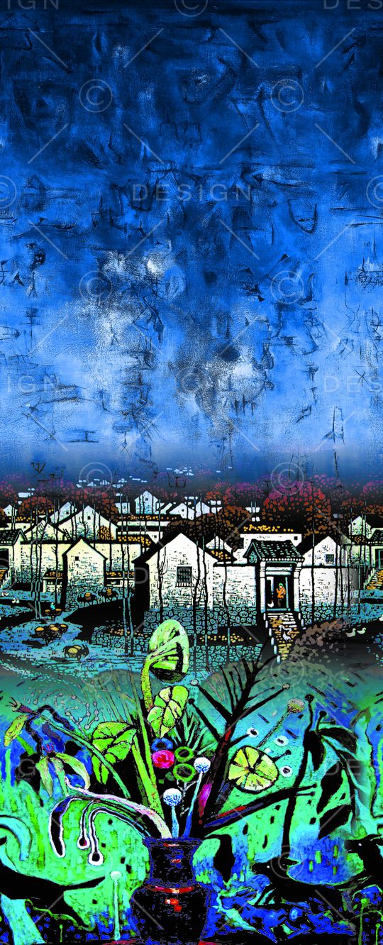 女装定位花印花华亿平台图片