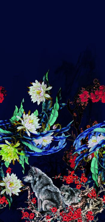 女装定位花印花华亿平台图片