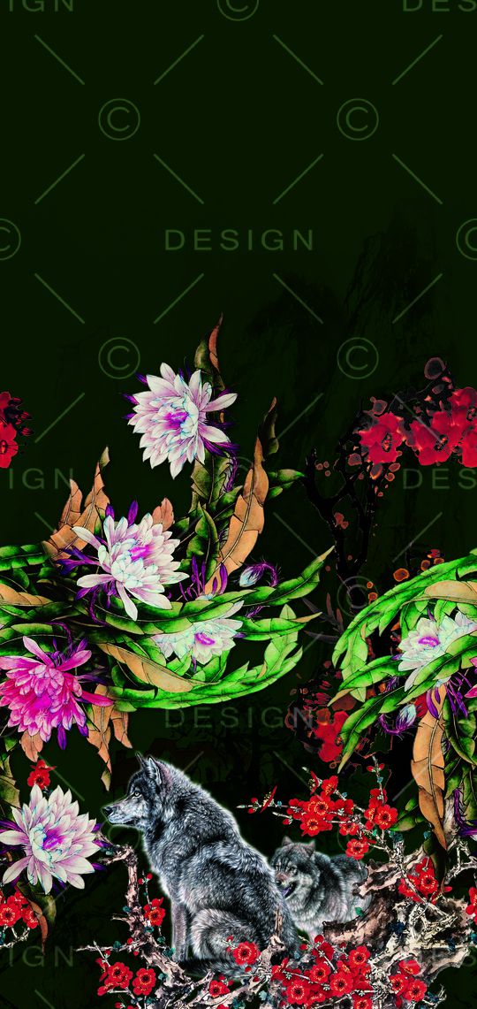 女装定位花印花华亿平台图片