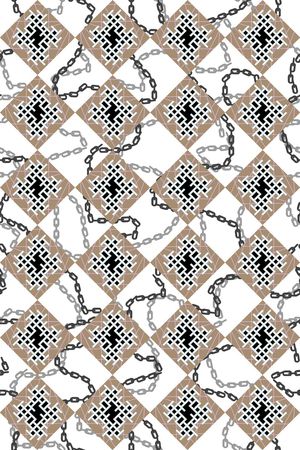 民族花卉印花华亿平台图片