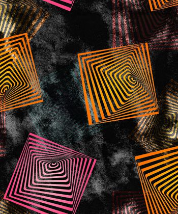 几何印花华亿平台图片