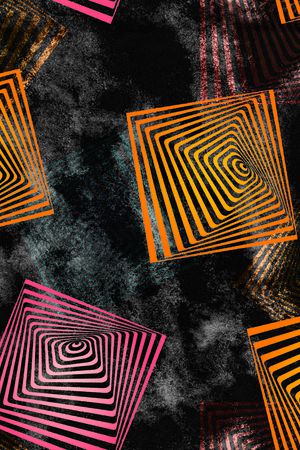 几何印花华亿平台图片