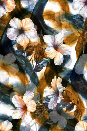 香云纱印花华亿平台图片