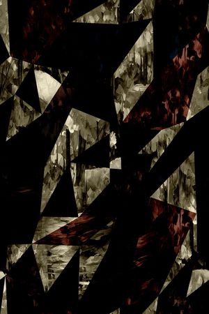 几何印花华亿平台图片