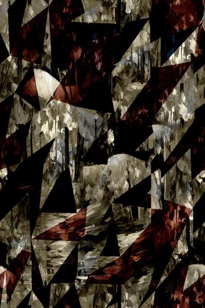 几何印花华亿平台图片