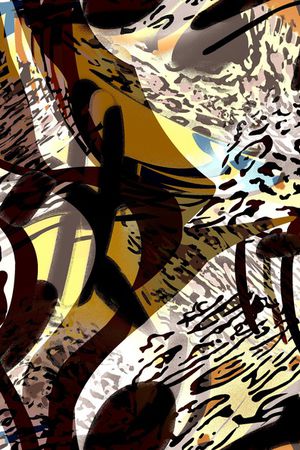 几何印花华亿平台图片