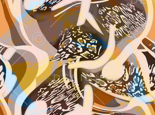 几何印花华亿平台图片