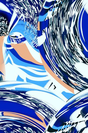 几何印花华亿平台图片