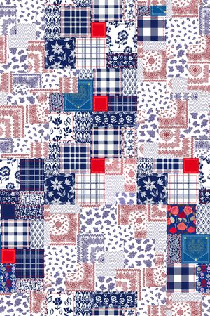 几何印花华亿平台图片