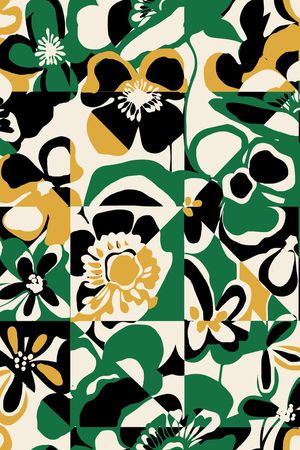 线条印花华亿平台图片