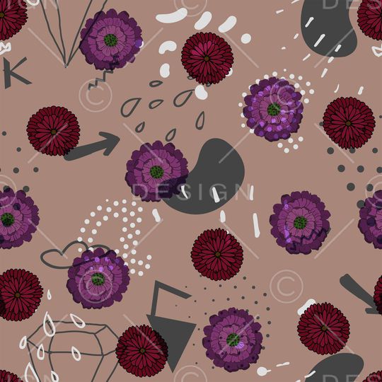 几何印花华亿平台图片