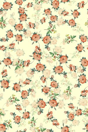 连衣裙印花华亿平台图片