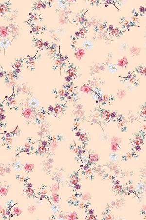 连衣裙印花华亿平台图片