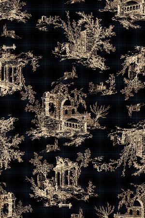 抽象男装印花华亿平台图片