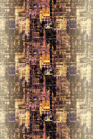 几何印花华亿平台图片