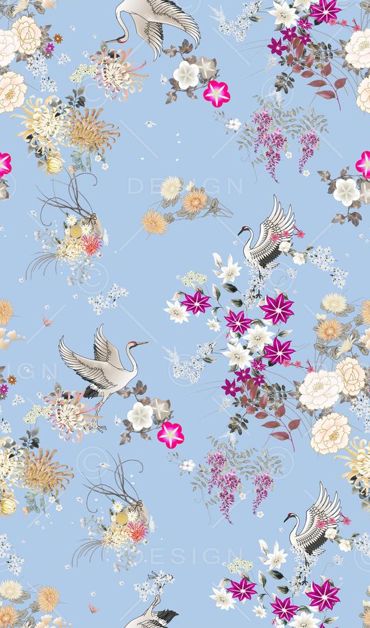 菊花印花华亿平台图片